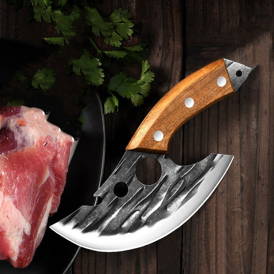 CRAIG forged small kitchen knife, bone cutting knife, meat cutting special