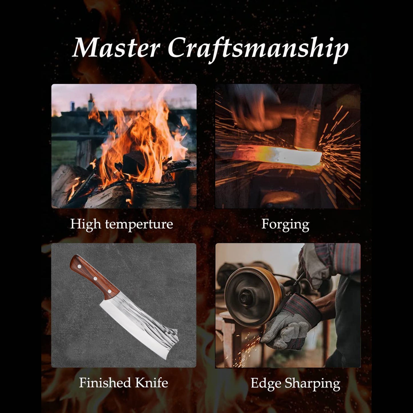 Alvaro High Carbon Steel Carving Knife