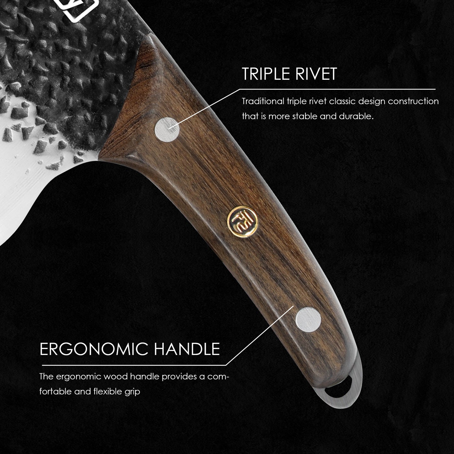 Marcus High Carbon Stainless Steel Carving Knife