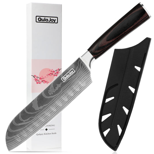 Cynthia Santoku Knife-High Carbon Stainless Steel Chef Knife