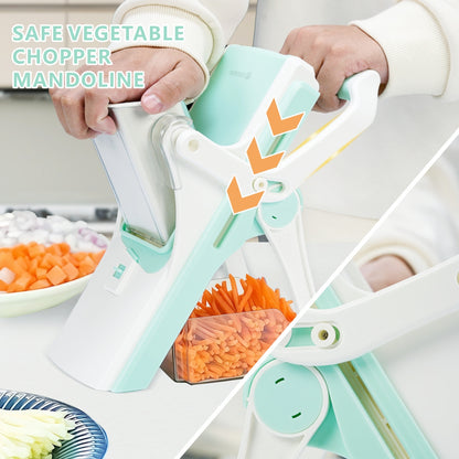 GT 6 in 1 Stainless Steel Manual Cheese Grater